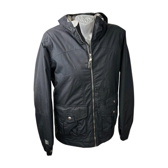 Burton  Snowboard Ski Jacket Womans Size L Black Dryride - Picture 1 of 10